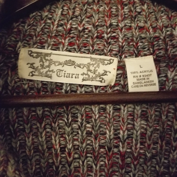 Short & Sweet Swing Sweater Coat/Cardigan - Picture 6 of 6